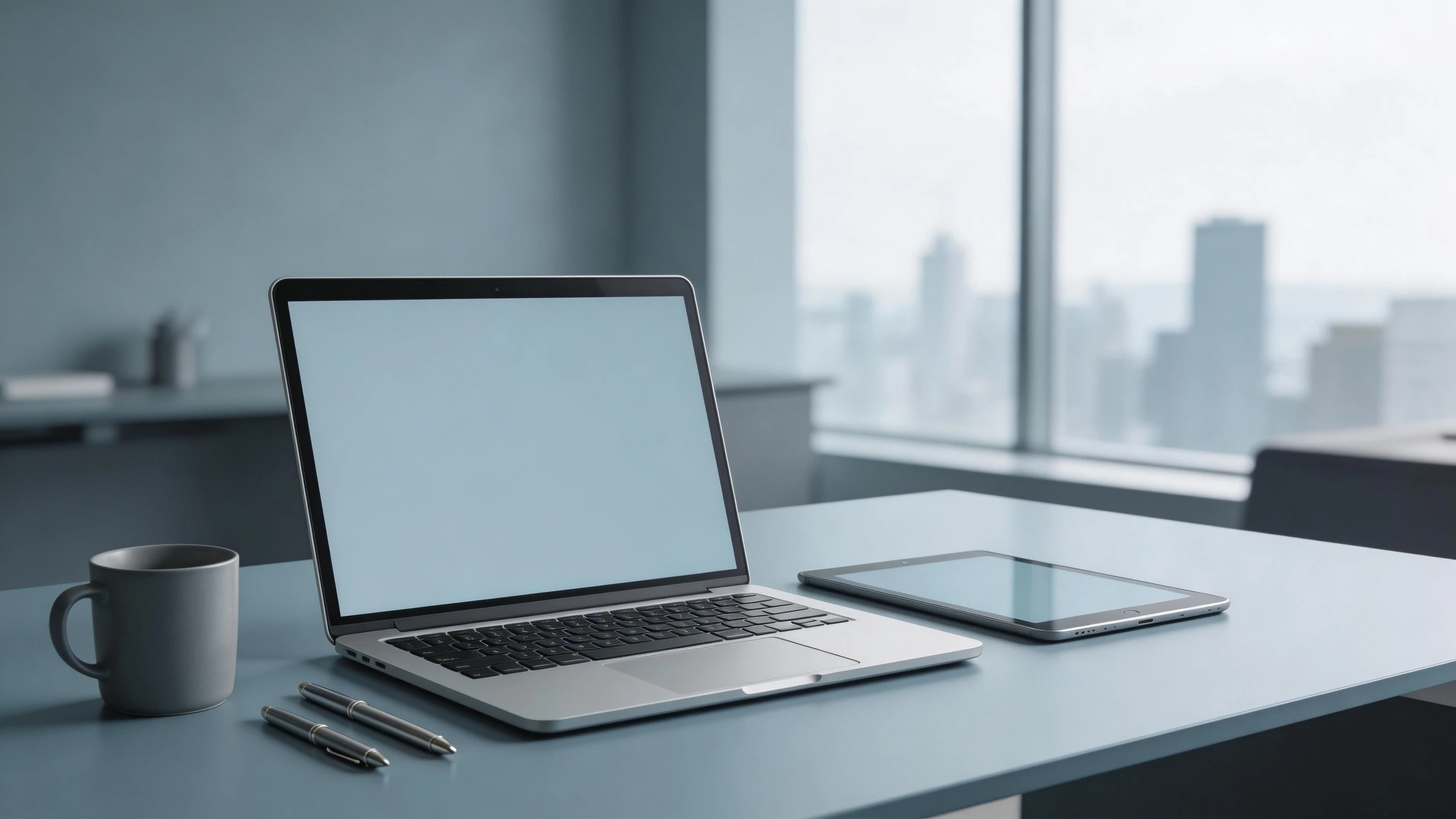 筆電與手機並列展示跨裝置瀏覽情境